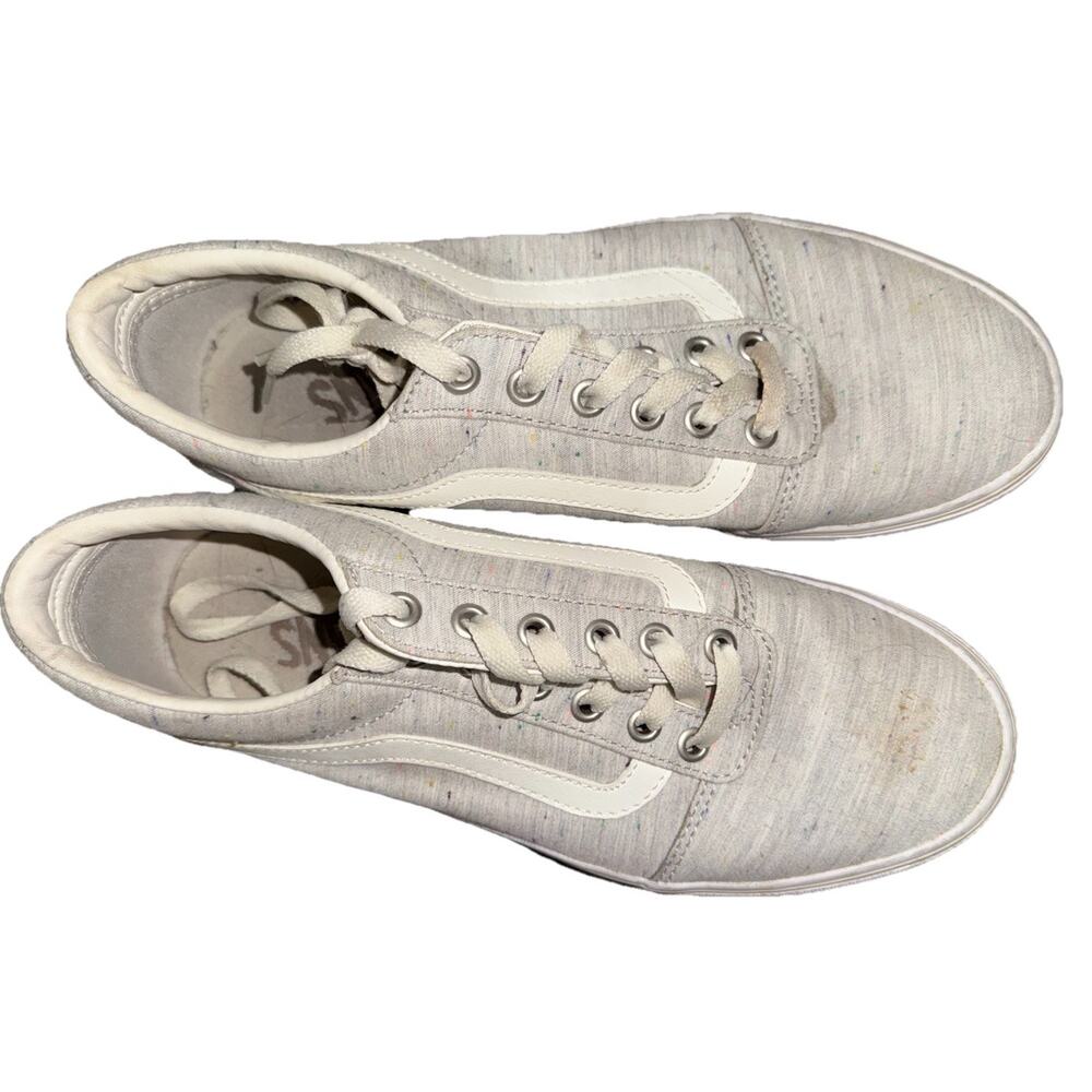 VANS Old School Jersey Grey Sneaker Women 9